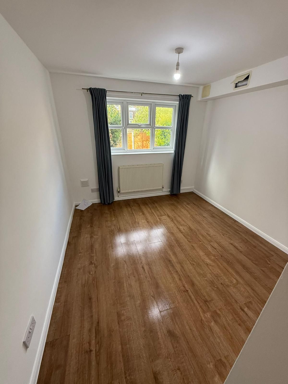 Spotless empty room